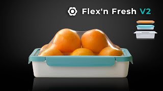 Flexn Fresh Container V2  Suitable for All Sizes of Food [upl. by Rebak]