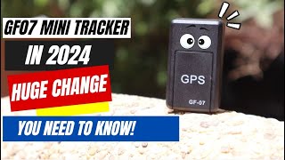 GF07 Mini Tracker 2024 Review and Test  Major Change You NEED to Know [upl. by Pressey268]