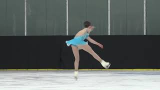 Lilas Metro  Intermediate Women Short Program  2025 Midwestern Sectional Singles Final [upl. by Grossman]