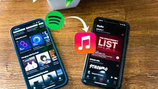 Move your Spotify playlists to Apple Music for free wSongshift [upl. by Ajna]