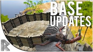 AIRBASE COMPLETED BASE UPDATES  Lets Play Ark Survival Evolved PVP Gameplay S7P25 [upl. by Nosral]