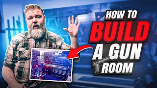 Create Your Dream Gun Room on a Budget Tips and Tricks [upl. by Ortrud]