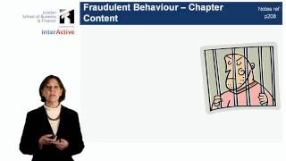 LSBF ACCA F4 Introduction to Fraudulent Behaviour [upl. by Eitsrik]