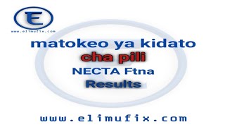 jinsi ya kuangalia matokeo ya kidato cha pili 20242025  Necta Form two Results 20242025 [upl. by Stead]