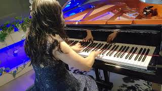 Chopin Nocturne Op 9 No 2 in E Flat Major  3 years amp 7 month Adult Piano Beginner [upl. by Lina]