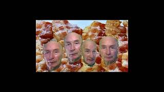 Bacon Four of me trapped in a pan of bacon [upl. by Terena363]