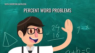 Percent Word Problems isof  percent100 [upl. by Emaj]