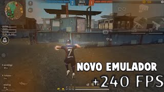 Melhor EMULADOR para PC FRACO 240fps  FREE FIRE [upl. by Daas]