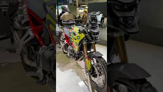 BMW F 900 GS 2025 with Showa forks EICMA 2024 bmwadventure bmwmotorrad advbike eicma [upl. by Nodnas52]