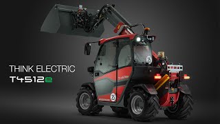 Weidemann Teleskoplader T4512e – THINK ELECTRIC [upl. by Beverlie]