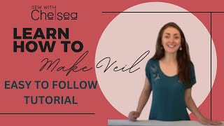 How to make a veil easily and professionally [upl. by Aikram]