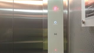 RunDown Schindler Elevator Lift at Cavinton Hotel Yogyakarta [upl. by Kcirdlek375]