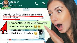 MAMME CHE SCRIVONO SU WHATSAPP Chat più belle su whatsapp [upl. by Aivun]