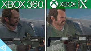 GTA 5  Xbox 360 vs Xbox Series X Grand Theft Auto V  Side by Side [upl. by Michaela]