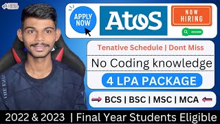 Atos Syntel Hiring Drive 2023  Final Years Eligible  Apply Now [upl. by Conti979]