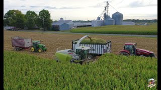 2020 Corn Silage Harvest at Congress Lake Farms [upl. by Lola]