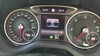 MercedesBenz A180d Acceleration [upl. by Ahsiym]