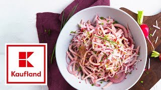 Rezept Wurstsalat mit Emmentaler [upl. by Tiffie]