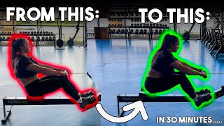 Master Rowing Machine Technique with One of the UKs Fittest Women Pro Tips and Drills [upl. by Nebuer216]