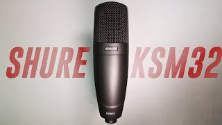 Shure KSM32 Mic Review  Test Compared to AT2020 NT1 OC818 TLM103 U87 [upl. by Rooker]