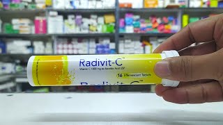 Radivit C Tablet  Radivit C এর কাজ ও উপকারিতা  Radivit C Side effects [upl. by Ahsimik333]