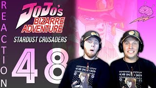 SOS Bros React  JoJos Bizarre Adventure Part 3 Episode 48  ROAD ROLLA DA [upl. by Roanna]