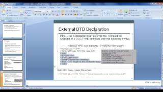 XML DTD in arabic [upl. by Nosaj452]