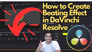 How to make Beating Effect on Arrow or object in DaVinchi Resolve19DaVinchi Resolve19Hindi Tutorial [upl. by Gatias]