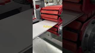 How to produce pvc ceiling panelpvc ceiling profile extruder machine machinery [upl. by Jaco860]