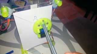 Drawbot Testing motor 28BYJ48 [upl. by Fionnula369]