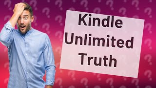 Do Kindle Unlimited books stay in your library forever [upl. by Ogaitnas484]