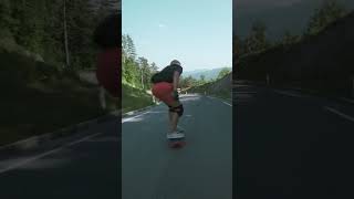 Long Board 🤯 MUSIC By Demon Hunter Exile longboard extremedownhill [upl. by Marlow]