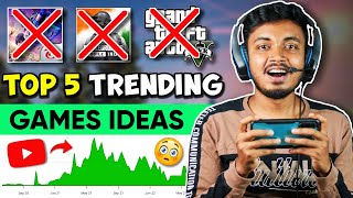 Top 5 Trending Gaming Channel Ideas 2023  लाखों में Views आएगा 😱 [upl. by Der]