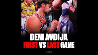 Deni Avdija FIRST vs LAST game for the Wizards [upl. by Latashia]