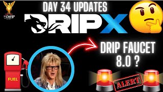 Drip Network Dripx crypto Update day 34 and new Drip Faucet 80 [upl. by Coady236]