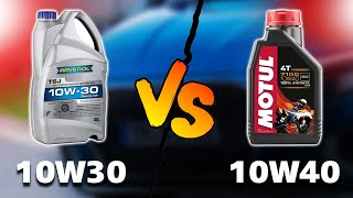 10w30 vs 10w40 Oil – What’s the Difference Which is Better for Your Car [upl. by Enialed630]