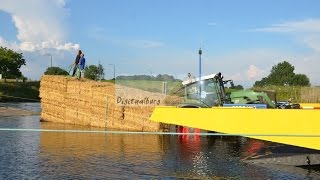 Pont Drongelen uren uit de vaart door problemen met traktor [upl. by Sid]