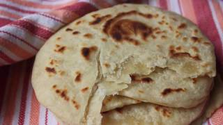 Fresh Flour Tortillas  Homemade Flatbread Recipe  Make Your Own Wraps [upl. by Marchese666]