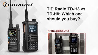 TIDRADIO TDH3 vs TDH8 Which one should you buy [upl. by Aicyle]