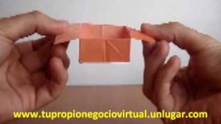 Origami Cómo hacer una caja de papel fácilmente [upl. by Biagi]