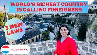 Work In Worlds RICHEST Country  Luxembourg  How To Get A Job In Luxembourg  Move To Luxembourg [upl. by Yreme]