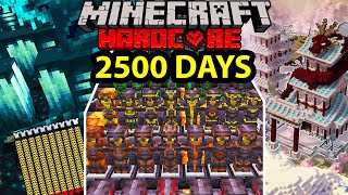 I Survived 2500 Days in Hardcore Minecraft FULL MOVIE [upl. by Alleusnoc966]