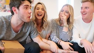 ZALFIE TRY HEALTHY SNACKS 3 POPPY amp SEAN [upl. by Anialeh]