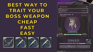 Best Ways to Fully Trait a Boss Weapon Throne and Liberty [upl. by Ettezzus]