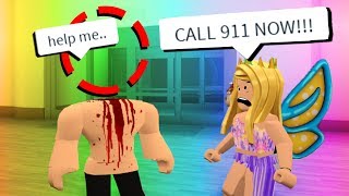 ROBLOX SCARY HEADLESS HALLOWEEN TROLL HOSPITAL SCARE [upl. by Christan450]