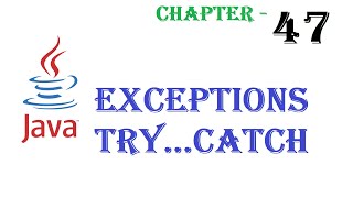 Exceptions Try Catch  Java tutorial  w3Schools  Chapter47 English [upl. by Arjan774]