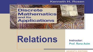 Relations  Discrete Mathematics  UPSOL ACADEMY [upl. by Matronna]