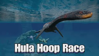 Hula Hoop Race  An Islander Server Event [upl. by Wieren15]