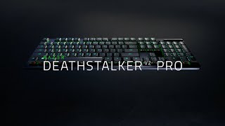 Razer Deathstalker V2 Pro  LowProfile Ergonomics HighPerformance Wireless [upl. by Cybill380]