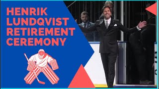 Henrik Lundqvist  Full Retirement Ceremony  MSG  12822  New York Rangers  Full Ceremony [upl. by Enilec621]